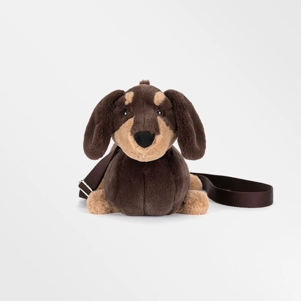 Jellycat Otto Sausage Bag 腊肠狗斜挎包