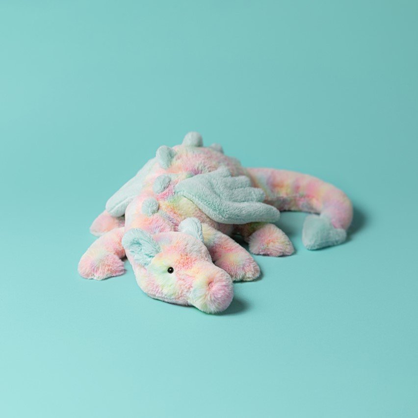 Jellycat Lazulia Dragon 彩虹龙
